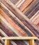 Wooden tabletop at tropical diagonal wood wall,Template mock up