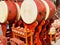 Wooden Taiko Drums, Seoul, South Korea