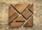 Wooden tangram puzzle