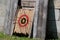 wooden Target arrow bull