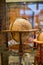 Wooden terrestrial globe