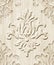 Wooden texture, brown wood background with ornamental emboss surface pattern textile design