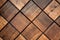 Wooden tiles background