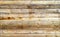 Wooden timber wall. Old wood texture. Brown and yellow natural simple wooden texture material background