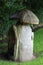 Wooden Toadstool Playhouse.