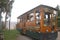 Wooden train, Cusco, Peru