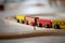 Wooden train toys
