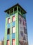 Wooden training tower in the firehouse