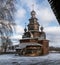 Wooden Transfiguration Church. Suzdal. Russia.