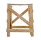 Wooden trestles