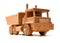 Wooden truck