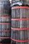 Wooden vats or barrels