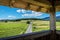 Wooden viewpoint, Orava, Slovakia, natural scene