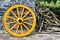 Wooden Wagon Wheel