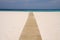 Wooden walk on the beach, Fuerteventura