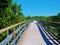 Wooden Walkway through the Everglades