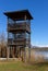 Wooden Watchtower near Ragogna Lake