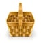 Wooden weave basket