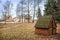 Wooden well and outbuilding