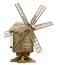 Wooden windmill