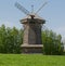 Wooden windmill from the Sudogodsky area in the museum of wooden architecture in Suzdal