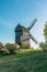 The wooden windmill in Werder, Brandenburg, Germany