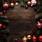 Wooden Winter Whimsy: Christmas Frame