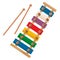 Wooden xylophone