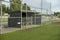 Woodinville, WA USA - circa May 2022: Angled view of the dugout on a baseball field, without any people around