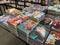 Woodinville, WA USA - circa November 2022: View of Jujutsu Kaisen manga for sale inside a Barnes and Noble store