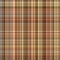 Woodland brown tartan seamless pattern textile. Tonal autumnal forest plaid with organic texture. Background of orange