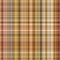 Woodland brown tartan seamless pattern textile. Tonal autumnal forest plaid with organic texture. Background of orange