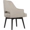 Woodlands Bar Stool with white background,HENRIKSDAL Bar stool with backrest, Bar stool with backrest frame, Stag Bar Stool Mocca