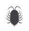 Woodlouse Insect Vector Silhouette