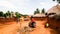 Woodoo Village of Ewe aka Gen people . Anfoin, Togo