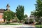 Woodward School and Gazebo