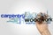 Woodwork word cloud