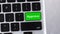 Word Approve on green button of laptop