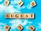 The word August