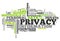 Word Cloud Privacy