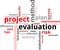 Word cloud - project evaluation