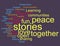 Word cloud of story and community