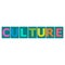The word Culture. Banner with the text