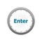 The word enter on digital screen, business concept . Abstract wall clock isolated on a white background