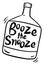 Word expression for booze the snooze in bottle