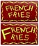 Word french fries