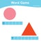 Word game worksheet