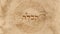 The Word Kabbalah With Holy Hebrew Words On Old Paper