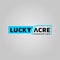 Word Lucky acre logo design template inspiration