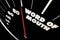 Word of Mouth Buzz Referrals Words Speedometer